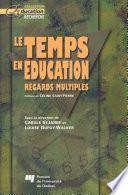 Le temps en éducation