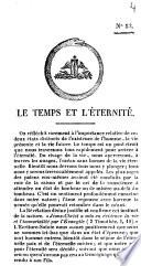 Le temps et l'éternité