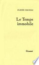 Le temps immobile