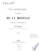 Le territoire du département de la Moselle