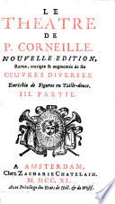 Le théâtre de Pierre Corneille