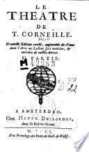 Le theatre de T. Corneille