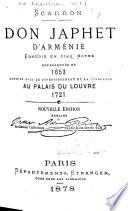 Le théatre: Don Japhet d'Arménie