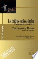 Le théâtre universitaire