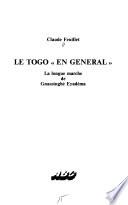 Le Togo en général