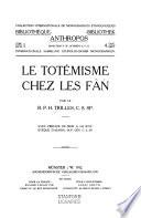 Le totémisme chez les Fâṅ