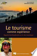 Le tourisme comme expérience
