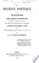 Le tournoi poétique de la Wartburg