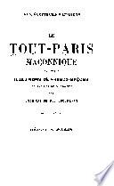 Le Tout-Paris maçonnique