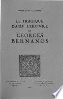 Le tragique dans l'œuvre de Georges Bernanos