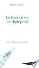 Le train de vie en droit privé