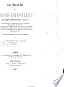 Le Traité des Trois Imposteurs ... Traduit pour la première fois en français: texte latin en regard ... augmenté de variantes ... précédé d'une notice ... par Philomneste Junior [pseud., i.e. P. G. Brunet]. Lat. & Fr