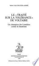 Le Traité sur la tolérance de Voltaire