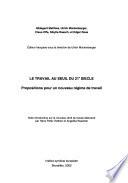 Le travail au seuil du 21e siècle
