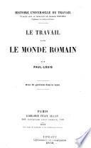 Le travail dans le monde romain