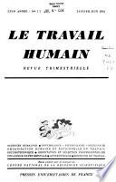 Le Travail humain