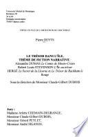 Le trésor dans l'île, thème de fiction narrative