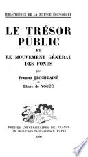 Le trésor publique et le mouvement générale des fonds