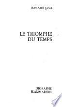 Le triomphe du temps