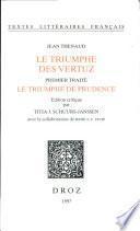 Le triumphe des vertuz