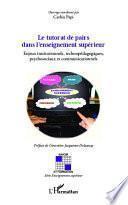Le tutorat de pairs dans l'enseignement supérieur