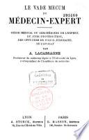 Le Vade-mecum du médecin-expert