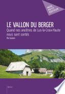 Le Vallon du berger
