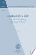 Le verbe grec ancien