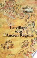 Le village sous l'Ancien Régime