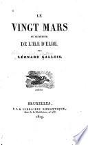 Le vingt mars, ou Le retour de l'isle d'Elbe