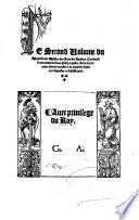 Le ... ¬volume du triumphant Mystere des Actes des Apostres