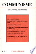 Le Vote Communiste en Mars 1986: L’exemple Du Nord-pas-de-calais