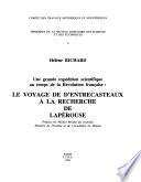 Le voyage de d'Entrecasteaux à la recherche de Lapérouse