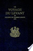 Le voyage du Levant