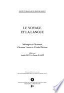 Le voyage et la langue