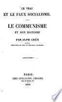 Le vrai et le faux socialisme