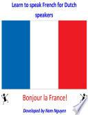 Learn to Speak French for Dutch Speakers
