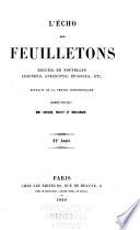 LÉcho des feuilletons