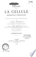Leçon sur la cellule