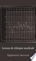 Leçons de clinique médicale v. 2, 1884-85