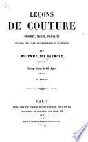 Leçons de couture, crochet, tricot, frivolité, guipure sur filet, passementerie et tapisserie
