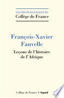 Leçons de l'histoire de l'Afrique