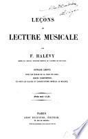 Leçons de lecture musicale