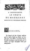 Leçons de mathematique necessaires pour l'intelligence des principes de physique, qui s'enseignent actuellement au College Royal ...