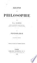 Leçons de philosophie