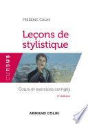 Leçons de stylistique - 4e éd.