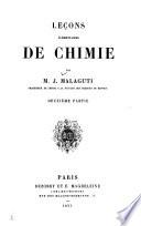 Leçons élementaires de chimie