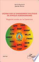 Leçons sur le changement politique en Afrique subsaharienne