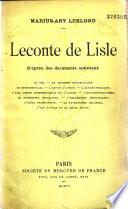 Leconte de Lisle