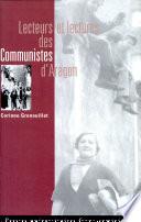Lecteurs et lectures des communistes d'Aragon